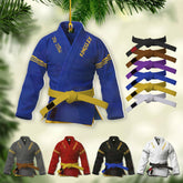 Personalized Jiu Jitsu Ornament 2024 Brazilian Jiu Jitsu Ornaments Gift for Jiu Jitsu Lover, Jiu Jitsu Christmas Ornament for Sensei Jiu-Jitsu Ornaments Jiu Jitsu Christmas Ornaments Xmas (JJ N3)