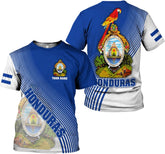 Vybonz Personalized Honduras Shirt Camisa Honduras Hombres Honduras Shirts for Men Women Honduras Flag Honduran Pride Tshirt