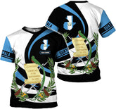 Leprints Personalized Guatemala Shirt Guatemala Camisas Guatemala Flag Shirts, Guatemalan Pride T-Shirt, Guatemala Tshirt