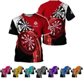 Personalized Dart Shirts, Darts Shirts for Men, Darts Beer Blue, Darts Shirts for Men, Darts Summer Tshirt, Dartboard Shirt