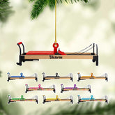 AOVL Pilates Equipment Ornament 2024 Pilates Equipment Hanging Ornaments Pilates Core Set Ornament Pilates Studio Ornaments for Christmas Tree Pilates Machine Ornament Gift for Pilates Lovers (PE25)