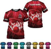 AOVL Custom Bowling Shirts for Men Bowling Shirts Bowling Shirts Unisex Bowling Jerseys for Men Custom Bowling Shirts for Men