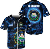 Parvii Personalized El Salvador Baseball Jersey - Proud El Salvador Shirt for Men