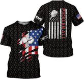 Personalized 3D Pickleball Shirts for Men, Pickle Ball Jersey Shirt Short Sleeve, Pickleball Shirt Gifts for Grandpa