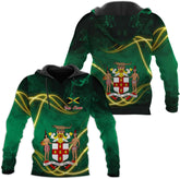 mostprints Personalized Jamaica Hoodie Camisa Jamaica Hoodies Jamaica Sweaters Shirts Men & Women Jamaican Pride Shirt Gifts