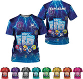 Custom Bingo Shirts for Women Bingo Lover Casino Players T-Shirt Funny Bingo Shirts Gifts Funny Bingo Player Game Lover Gift