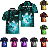 Mostprints Personalized Bowling Jersey 3D, Bowling Shirts for Team, Bowling Shirt Unisex for Men Women, Bowling Shirts for Men