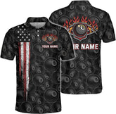 Custom Billiard Polo Shirts for Men Women Personalized Name Team 8 Ball Shirt Billiards Apparel Pool 3D Tshirts Gifts Player