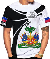 Personalized Haiti Shirt Custom Haiti Flag Shirt for Men and Women, Haitians Pride Shirt, Haitians Shirt