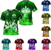 Pretyprints Personalized Bowling Shirt - Custom Bowling Gift for Women & Men