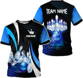 Intenprints Personalized Bowling Shirt Custom Bowling Shirts Bowling Gift Bowling Shirts for Women & Men Bowling Shirt Team
