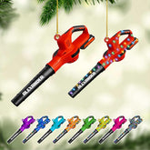 Royal Fight Custom Leaf Blower Christmas Ornament 2024 Leaf Blowers Ornament for Christmas Tree Decor Hanging Leaf Blower Ornament Lover Gift Xmas Leaf Blowers Gift Xmas (OLB12)
