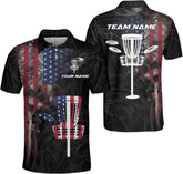 Royal Fight Personalized Polo Shirt - 3D Disc Golf Jerseys for Men & Teams S-5XL - Perfect Disc Golf Gifts