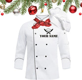Personalized Chef Ornament, Chef Uniform Ornament, Custom Chef Hat Ornament Love Kitchen, Christmas Ornament for Chef, Cooking Ornaments for Christmas Tree