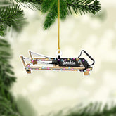 AOVL Pilates Equipment Ornament 2024 Pilates Equipment Hanging Ornaments Pilates Core Set Ornament Pilates Studio Ornaments for Christmas Tree Pilates Machine Ornament Gift for Pilates Lovers (PE18)