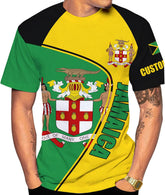 Personalized Jamaica Shirt Custom Jamaica Flag Lion Hoodie for Men and Women, Jamaican Pride Hoodie, Jamaicana Hoodie
