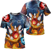 Mostprints Custom 3D Bowling Shirts Personalized for Men and Women - Unique Team Shirt & Gifts for Bowling Lovers