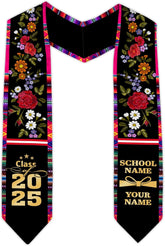 Pretyprints Peruvians Graduation Sash, Peru Graduation Stole Custom Personalized Peruvians American Flag Graduation Sash 2025