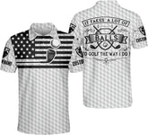 RoyalBro Personalized Funny Golf Polo Shirts for Men, Golf Polo Shirts for Dad, Grandpa Funny Golf Shirts for Men Golf Gift (Golf 6) Multicolor