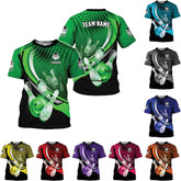 Rivelus Personalized Name Bowling Shirts for Men and Women 3D, Bowling Shirts for Team Bowling, Bowling Shirts Gift 4