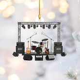 Personalized Stage Ornament 2024 Concert Live Music Show Christmas Ornament Music Festival Christmas Ornament Singing Ornament Concert Christmas Ornament Musician Ornament (Acrylic, Style 6)