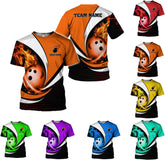 Mostprints Custom 3D Bowling Shirts Personalized for Men and Women - Unique Team Shirt & Gifts for Bowling Lovers