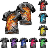 Mostefy Personalized Name Team's Name Pickleball Shirt 3D, Pickleball Shirts, Funny Pickleball Shirts for Team, Men Women