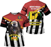 Ligthuy Personalized Name Vietnam Veteran Shirts 3D, Veterans Shirts for Men and Women, Veteran's Shirt Vietnam Veteran S-5XL