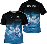 Mostprints Personalized Name Bowling Shirts for Men and Women 3D, Bowling Shirts for Team Bowling, Bowling Shirts Gift