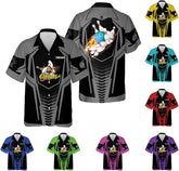 Mostprints Personalized Name Bowling Hawaii Shirts for Men and Women 3D, Bowling Shirts for Team Bowling, Bowling Shirts Gift