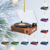 Personalized Vinyl Records Machine Ornament, Vinyl Record Ornament, Music Ornament, Vinyl Ornament, Record Ornament, Gift for Music Lover, Ornament 2022 for Music Player Ornament (Vinyl 8)