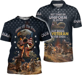 Personalized Army Veteran Shirt, Army Polo 1 - S-5XL
