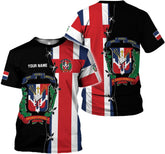 MoonArt Personalized Dominican Republic Shirts 3D, Republica Dominicana Tshirt, Gift Dominican Republic Flag Proud T Shirt