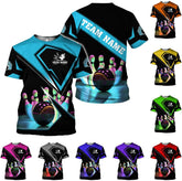 Rivelus Custom 3D Bowling Shirts Personalized for Men and Women - Unique Team Shirt & Gifts for Bowling Lovers