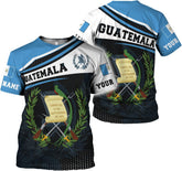 Personalized Guatemala Shirt Guatemala Camisas Guatemala Flag Shirts, Guatemalan Pride T-Shirt, Guatemala Jersey Shirt