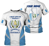 Royal Fight Custom Guatemala Shirt fo Men Flag Quetzal Guatemalan Jersey Shirt 3D Pride for Men Women Gifts Camisas