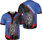 Personalized Puerto Rico Baseball Shirt, Customized Team Name Puerto Rican Baseball Jersey for Men