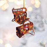 MAPrints Personalized Bartender Christmas Ornaments, Bartender Ornament, Bartender Kit Bag Ornament, Cocktail Ornaments, Best Christmas Ornament, Ornament Xmas Tree Hanging Decor Keepsake (NBTD 4)