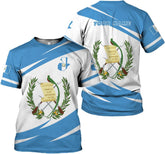 MoonArt Personalized Guatemala Shirt Guatemala Camisas Guatemala Flag Shirts, Guatemalan Pride T-Shirt, Guatemala Tshirt