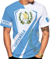 Leprints Personalized Guatemala Shirt Guatemala Camisas Guatemala Flag Shirts, Guatemalan Pride T-Shirt, Guatemala Tshirt