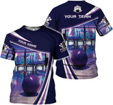 Rivelus Personalized Name Bowling Shirts for Men and Women 3D, Bowling Shirts for Team Bowling, Bowling Shirts Gift