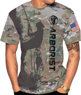 Personalized Arborist Shirt Custom Lumberjacks Shirts Tree Climber Logger 3D T Shirts Lumberjacks Tshirt for Men and Women