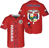 MAPrints Personalized Name Panama Baseball Jersey, Panama Camisa Jersey Shirt Panamanian Flag Pride Jersey for Men and Women