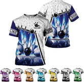 Custom Bowling Shirts, Personalized Name Bowling Shirts Unisex, Bowling Jerseys for Men & Women, Team Bowling Shirt Gift