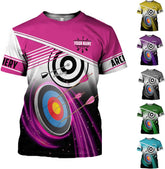 Personalized Men's Archery Shirts, Custom Name & Team Name Jerseys, S-5XL Polo Shirts