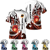 Mostprints Personalized Name Bowling Shirts for Men and Women 3D, Bowling Shirts for Team Bowling, Bowling Shirts Gift