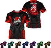 Custom Bowling Shirts, Personalized Name Bowling Shirts Unisex, Bowling Jerseys for Men & Women, Team Bowling Shirt Gift