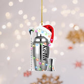 Parvii Personalized Bartender Kit Ornament, Bartender Ornament, Wine Cocktail Christmas Ornaments, Bartender Gifts Decor Tree Gift for Bartender Drink Home Party Favor Bar Christmas Ornaments (Btd 1)