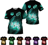 Intenprints Personalized Bowling Shirt Custom Bowling Shirts Bowling Gift Bowling Shirts for Women & Men Bowling Shirt Team