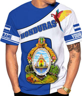 Vybonz Personalized Honduras Shirt Camisa Honduras Hombres Honduras Shirts for Men Women Honduras Flag Honduran Pride Tshirt